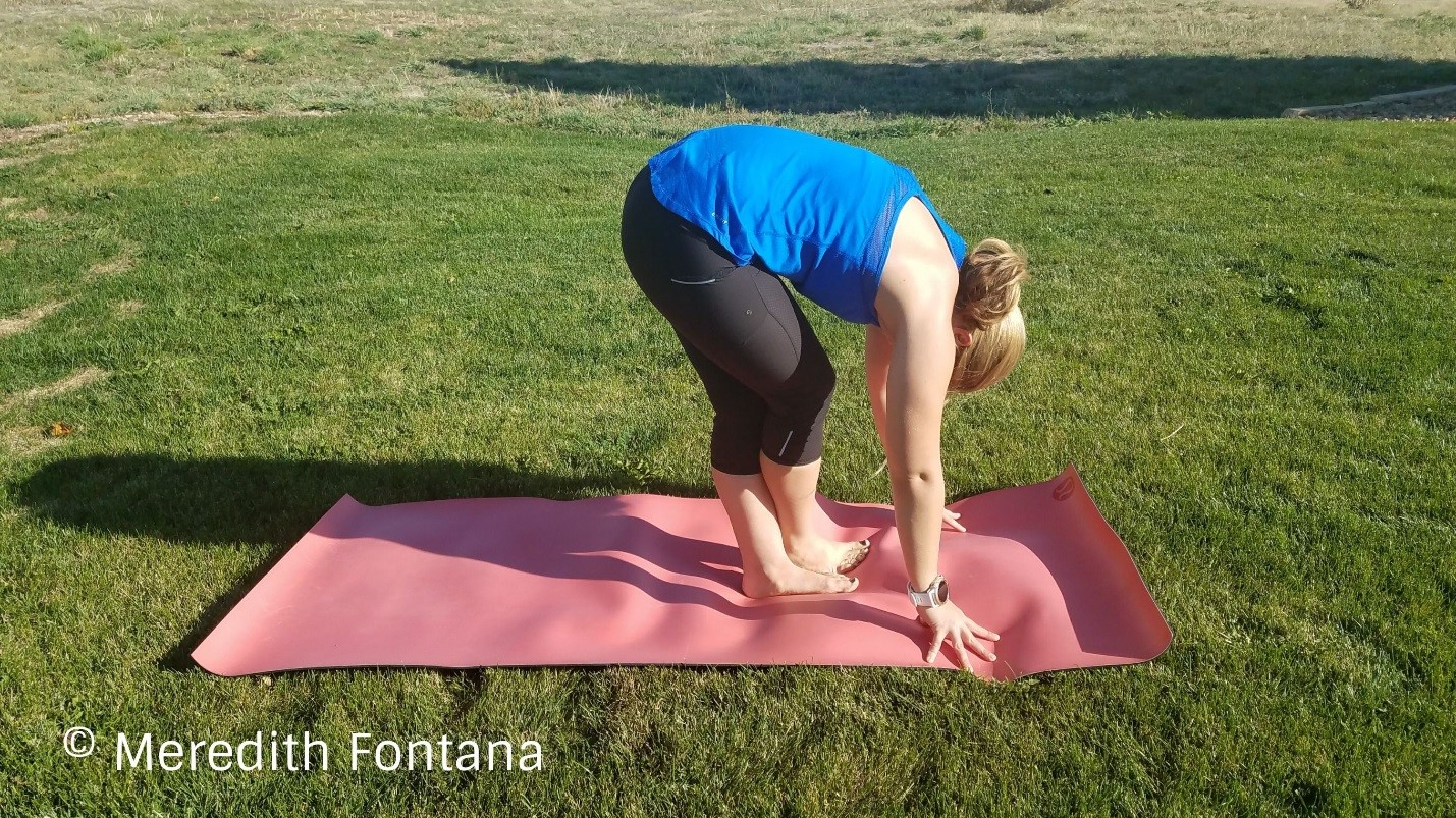IT Band Fold - Yoga for Bicyclists