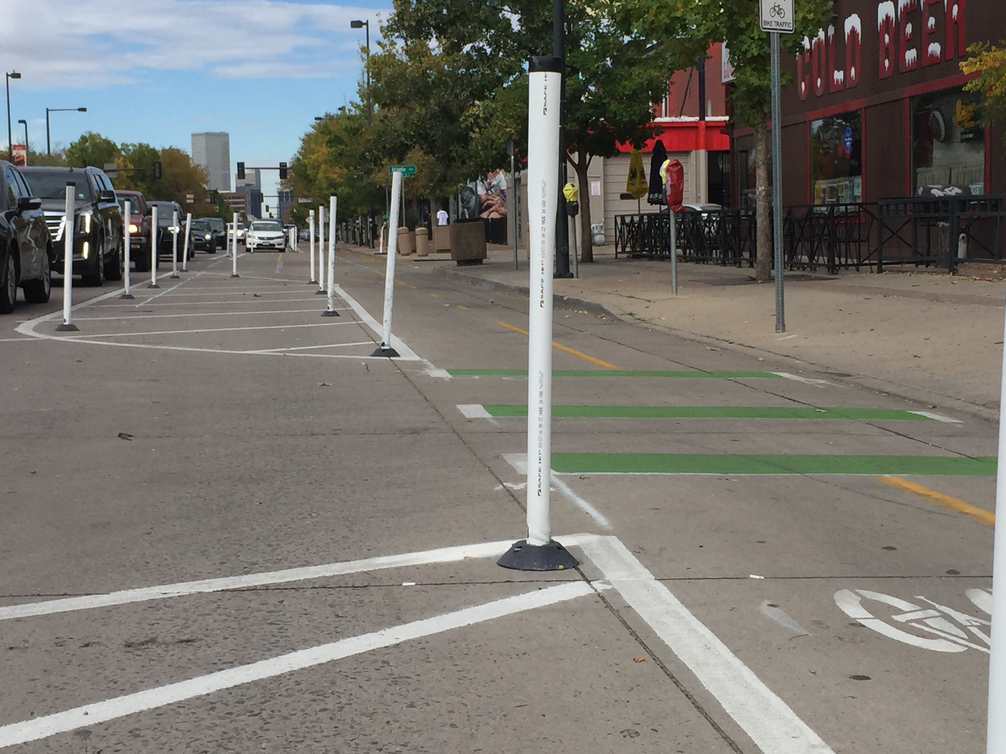 Broadway Protected Bike Lane