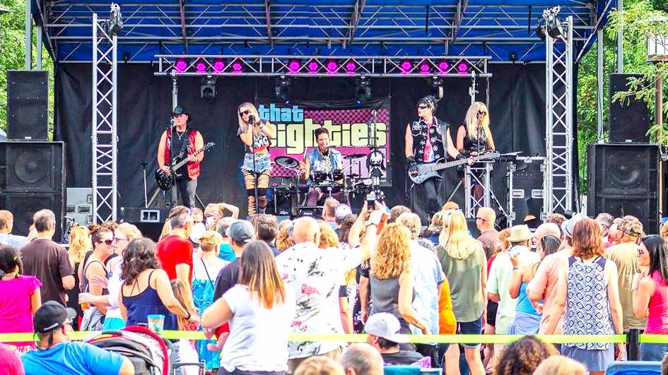 Concert at the Downtown Littleton Twilight Crit