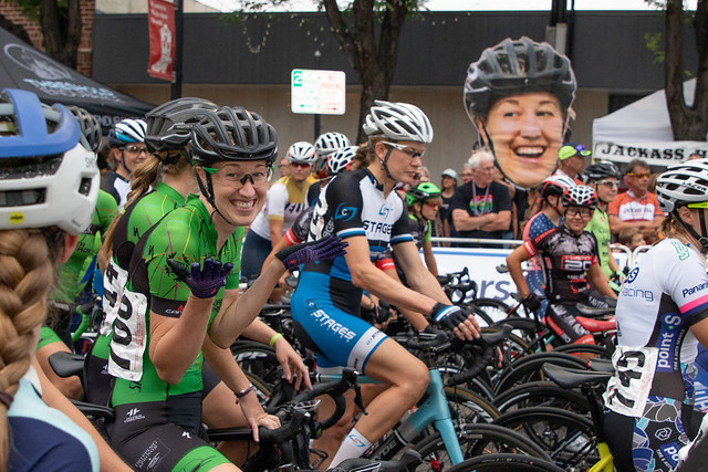 Women's racing at Twilight Criterium