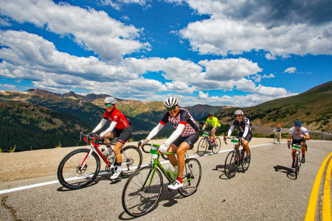 Happy riders at the Triple Bypass 2018