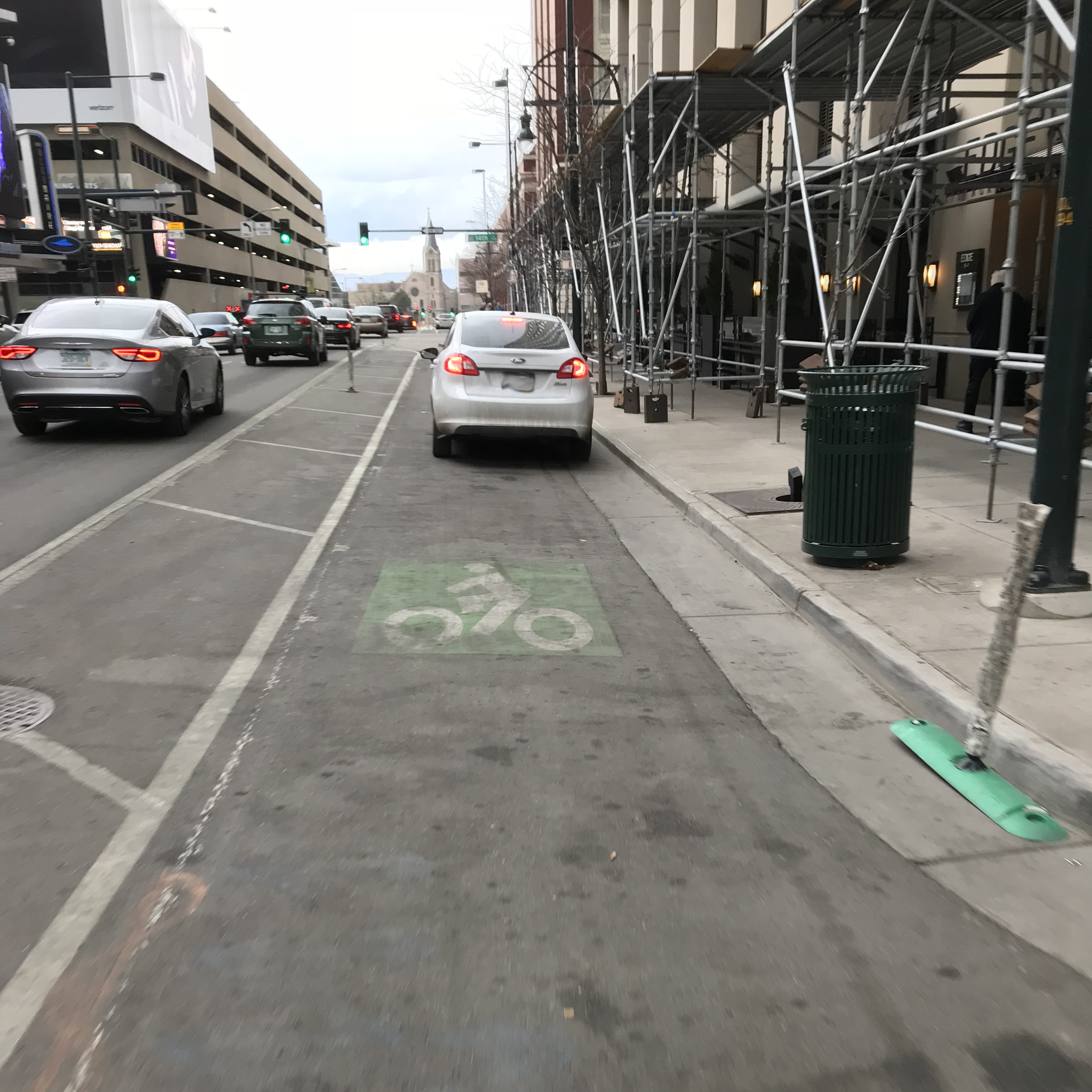 Things in the bike lane campaign