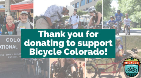 image for Help us make Colorado an even better place to ride on Colorado Gives Day