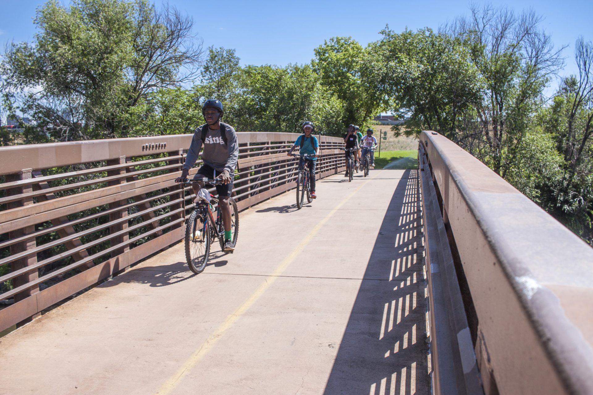 Off-street trail in Wheat Ridge