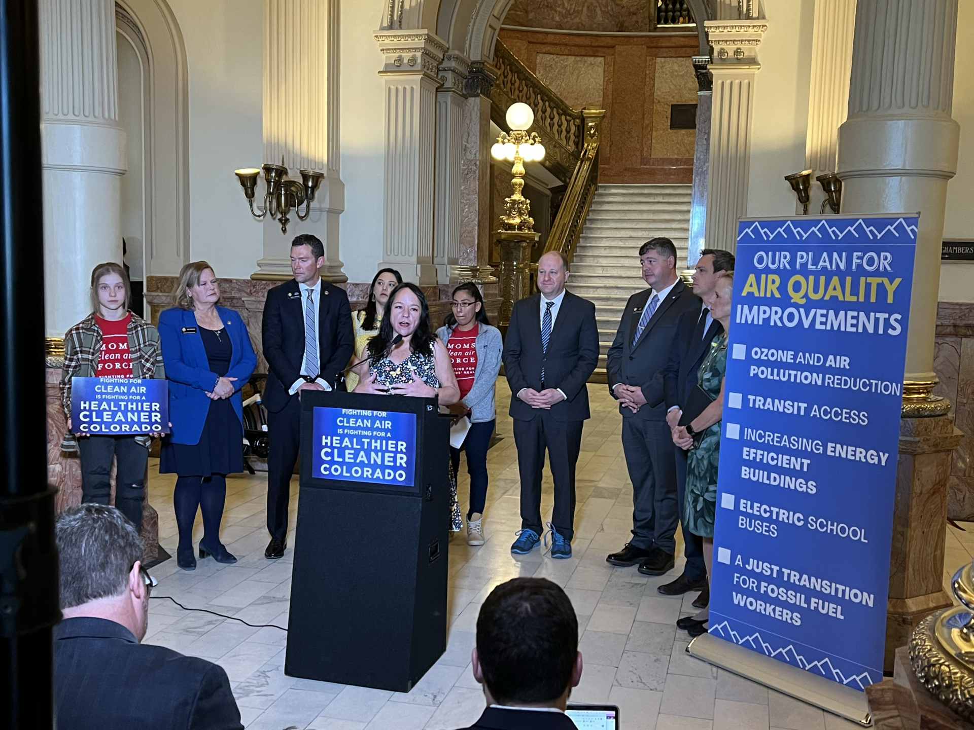 Air Quality Bill - 2022 Legislative Session A press conference focused on air quality