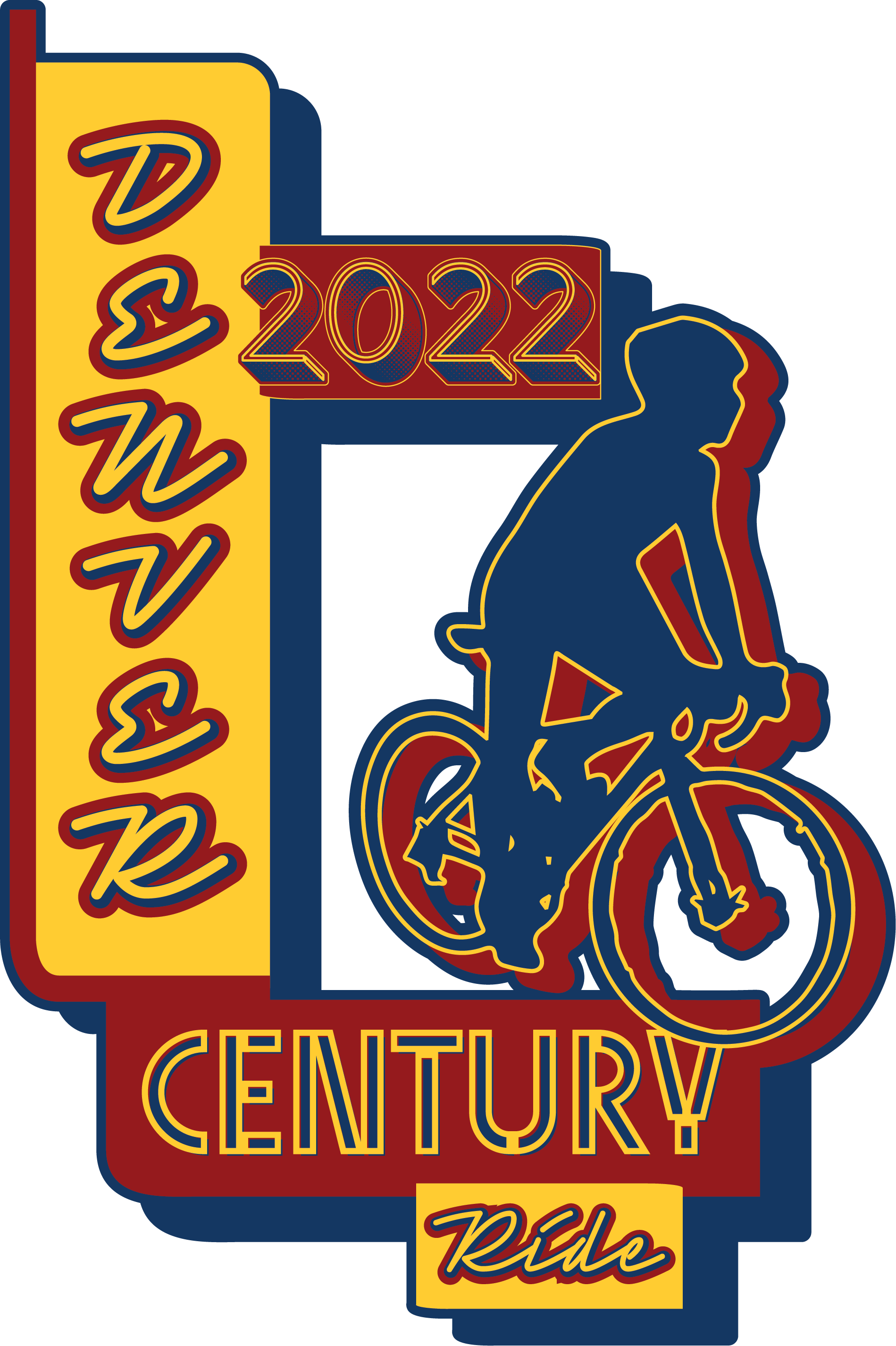 The 2022 Denver Century Ride logo.