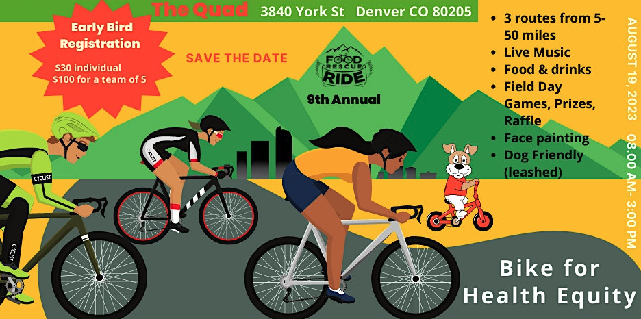 image for Denver Food Rescue Ride for Health Equity