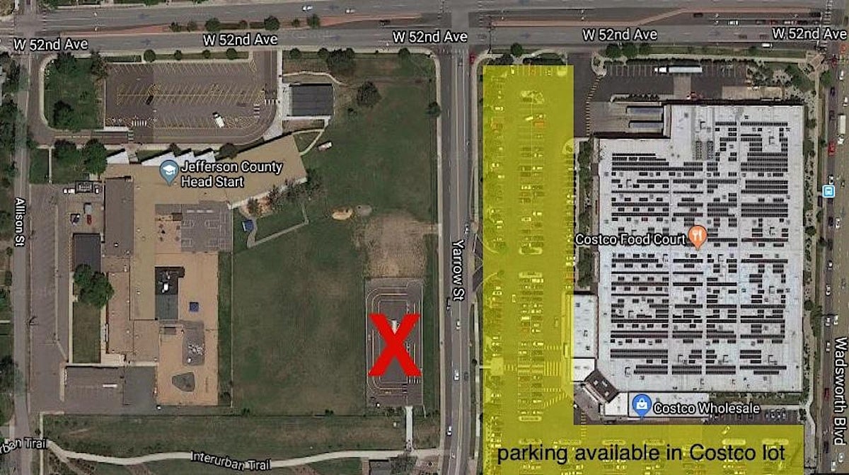 Youth Learn to Ride Arvada - ArvadaBikeCourseMap 